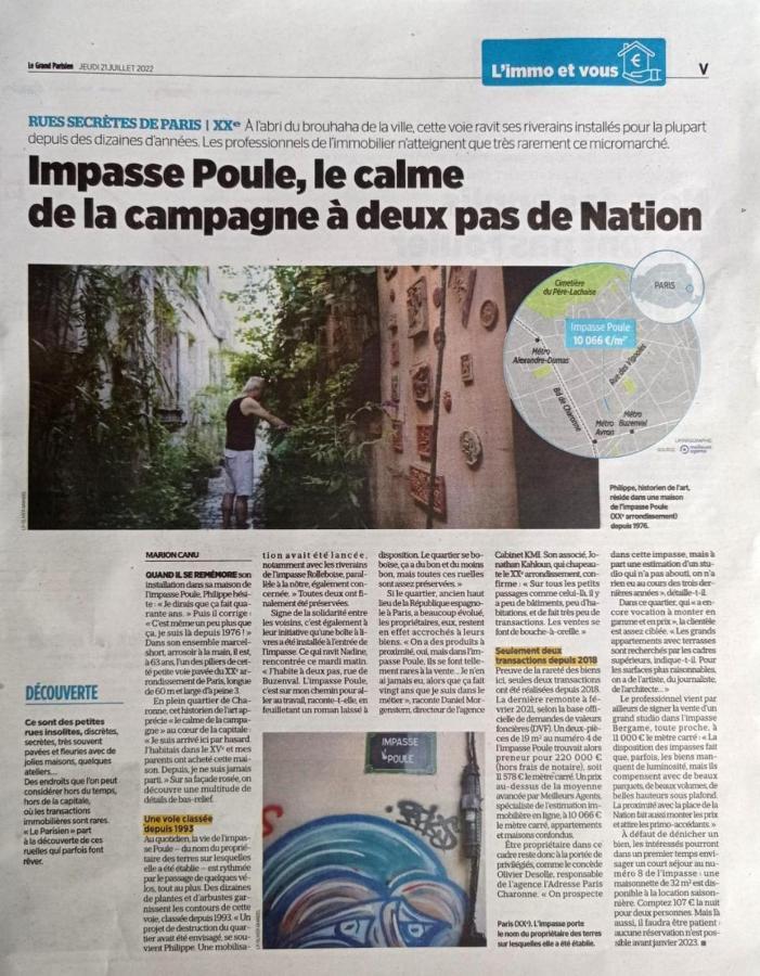 Le Nichoir Aux Oiseaux Appartement Parijs Buitenkant foto